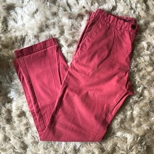 Brooks Brothers Nantucket Red Cotton Pants